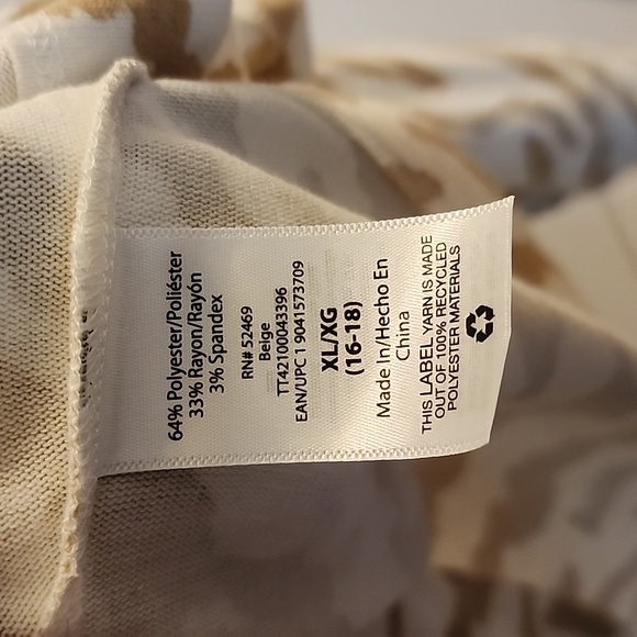 Time and Tru long sleeve shirt size XL 16 18 New with tags - Picture 8 of 10